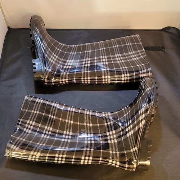 ASGARD WOMEN'S MID CALF RAIN PRINTED WATERPROOF RUBBER BOOTS - Picture 11 of 16